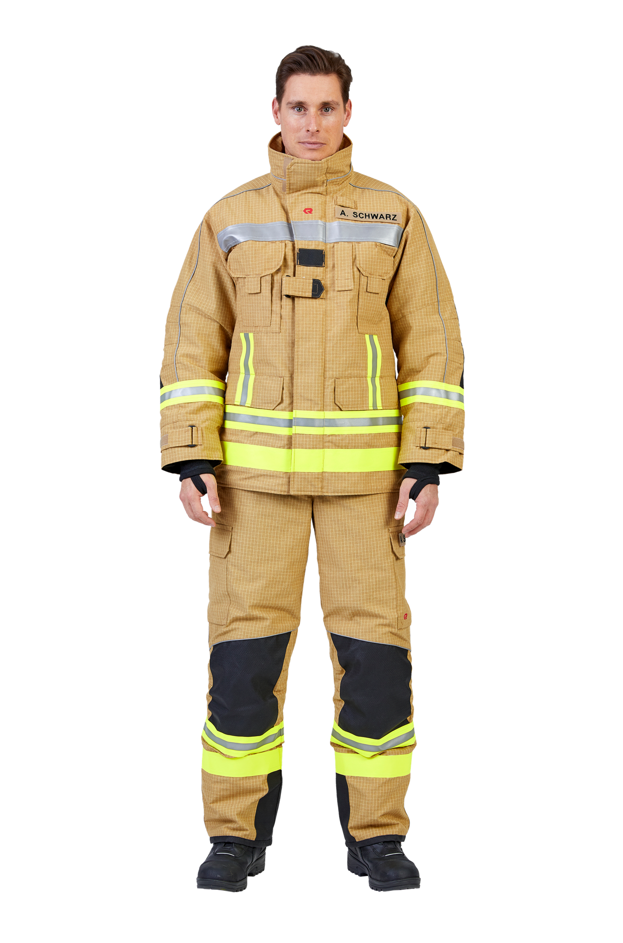 Protective jacket FIRE MAX 3 gold, NOMEX® Tough, size 66-70 E