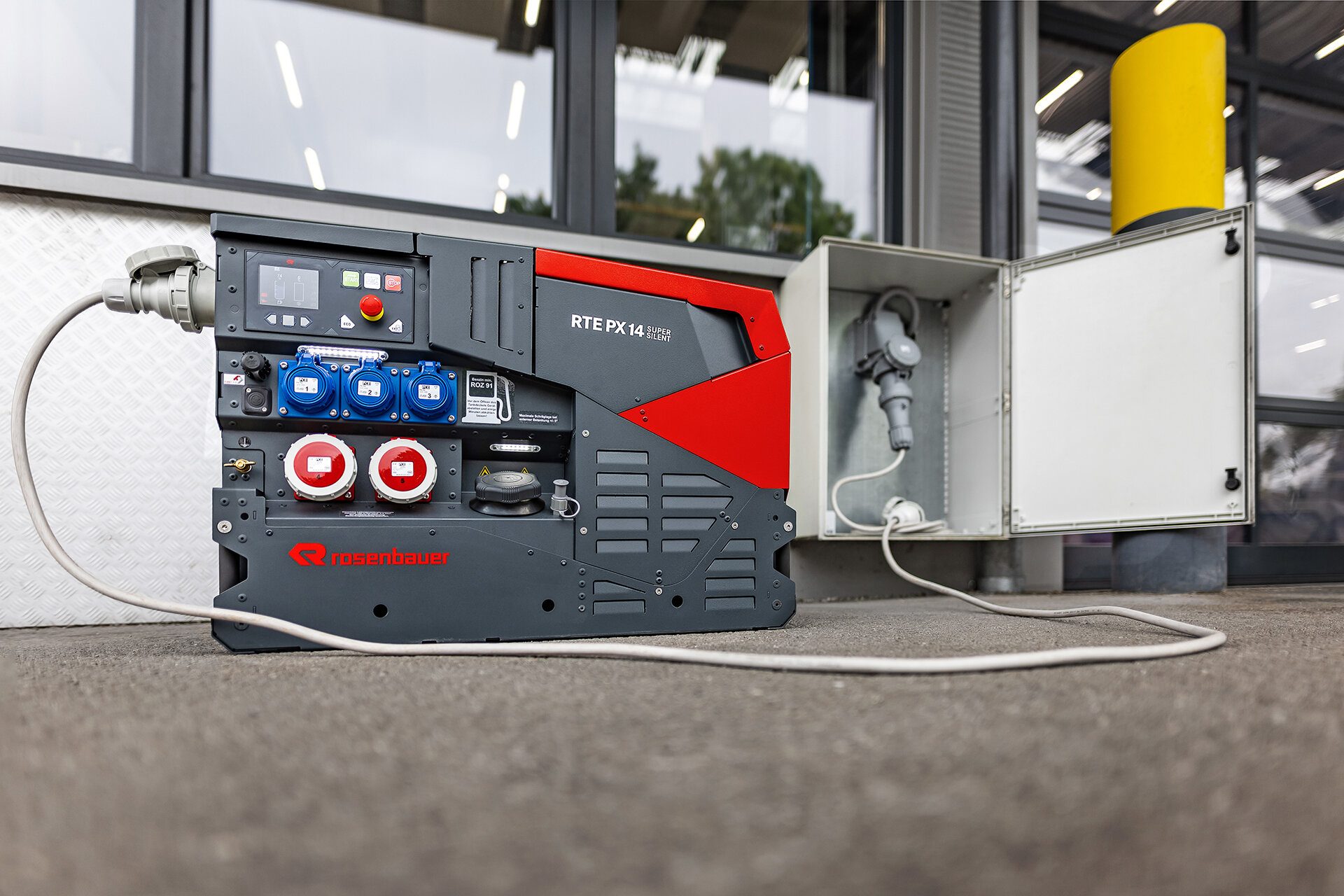 RTE PX 14 Super Silent red