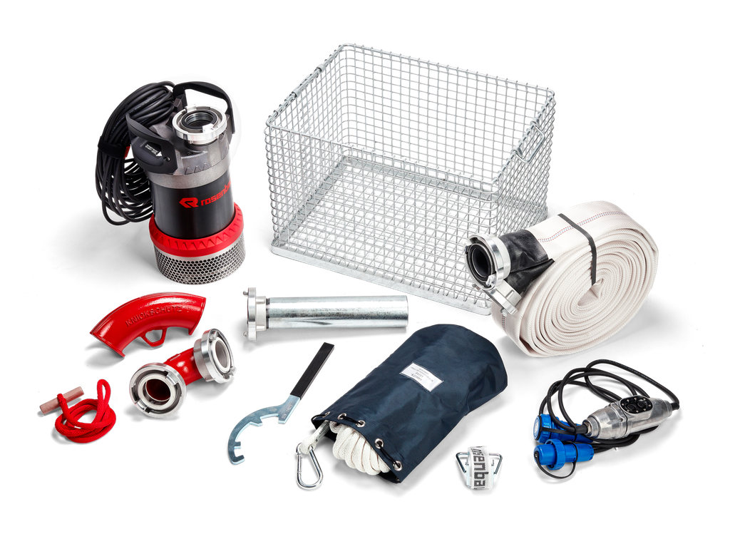 Submersible pump set NAUTILUS 4/1 with wire basket