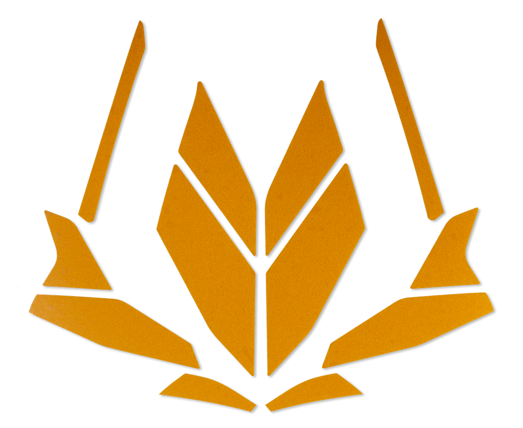 Helmet trims yellow for HEROS H30