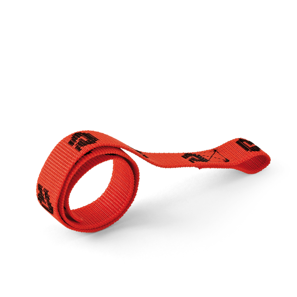 Strap orange with loop 25 x 600 mm (W x L)