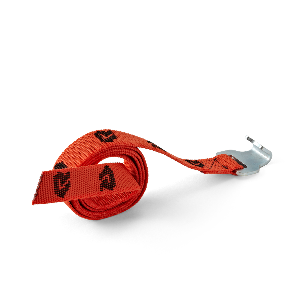 Strap orange with hook 25 x 1200 mm (W x L)