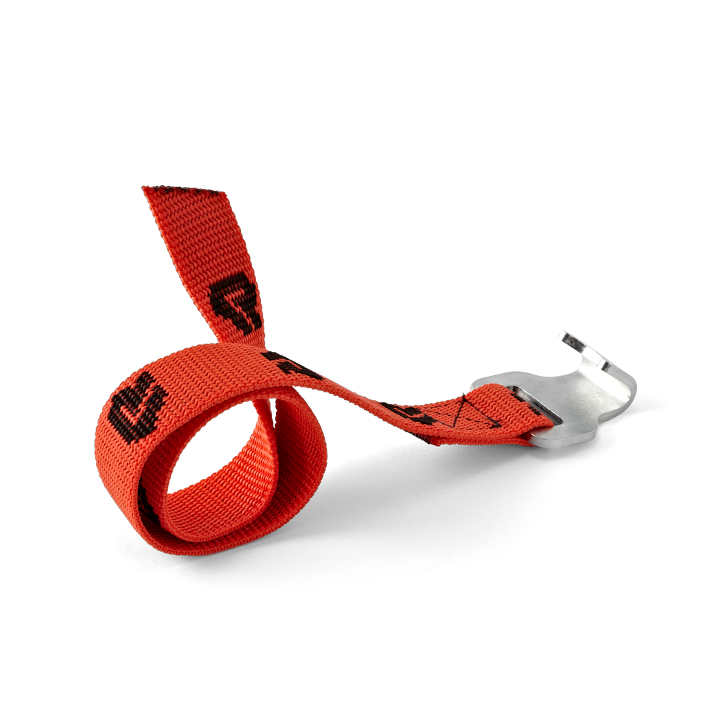 Strap orange with hook 25 x 500 mm (W x L)