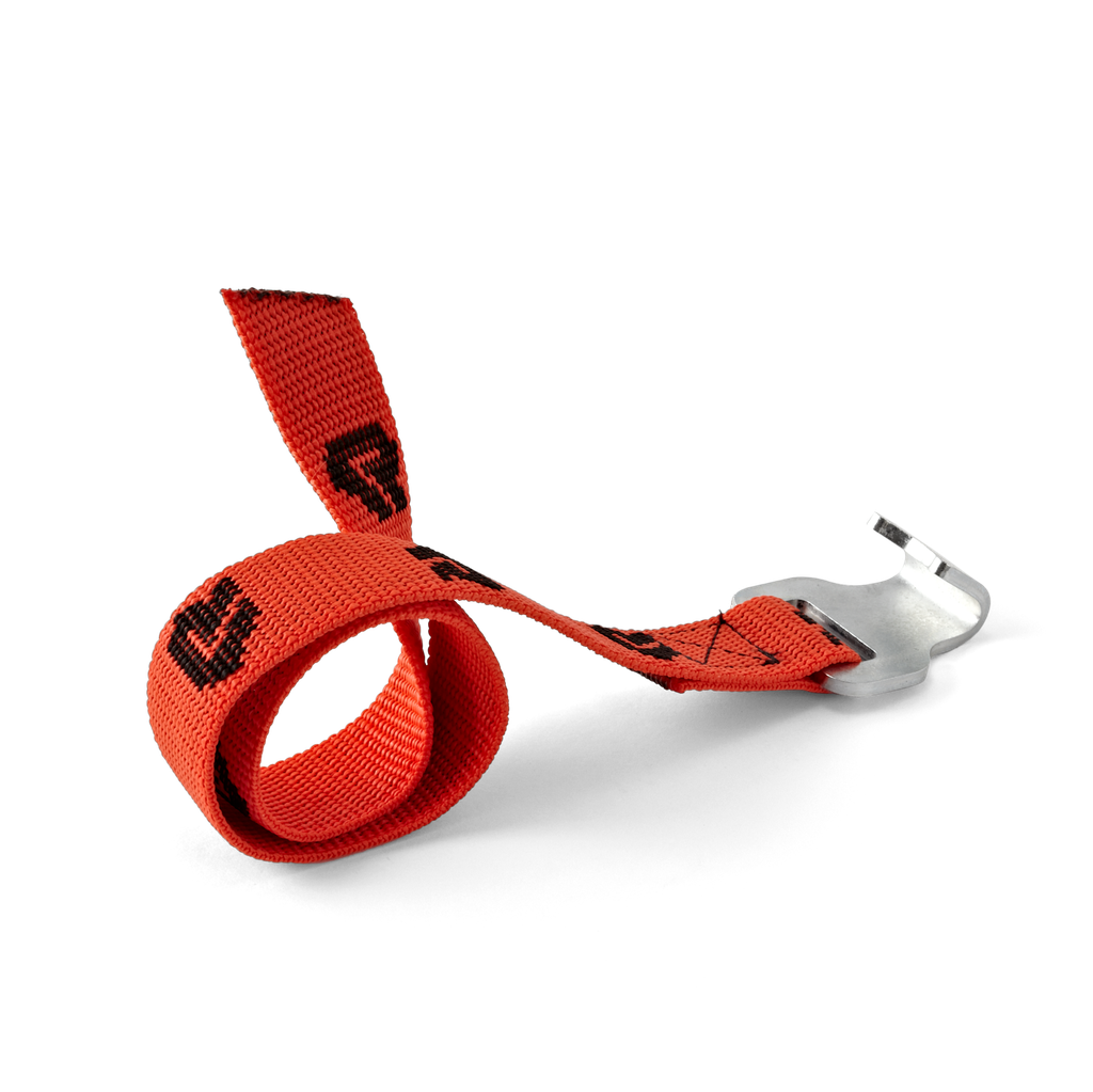 Strap orange with hook 25 x 500 mm (W x L)