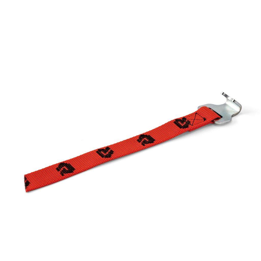 Strap orange with hook 25 x 250 mm (W x L)