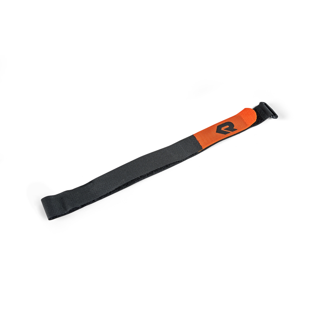 Strap orange with hook and loop fastener 30 x 800 mm (W x L)