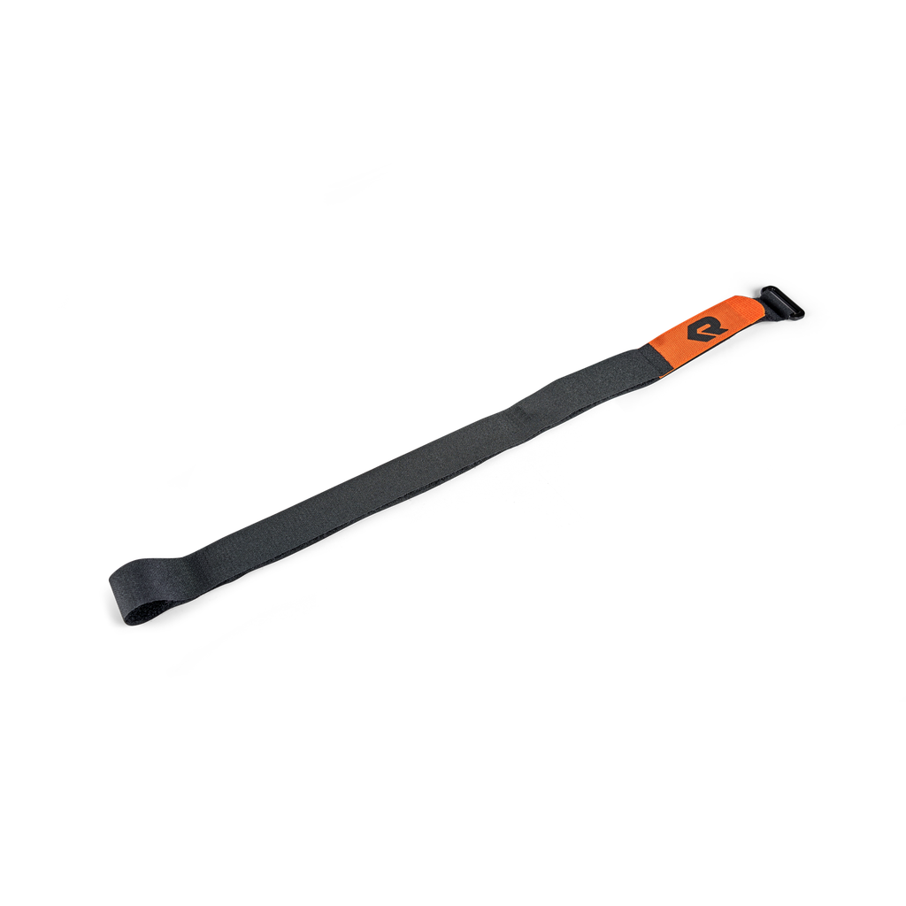 Strap orange with hook and loop fastener 30 x 1100mm (W x L)