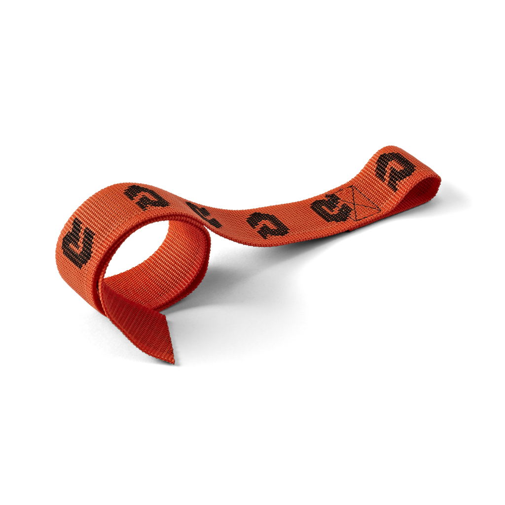 Strap orange with loop 40 x 800 mm (W x L)