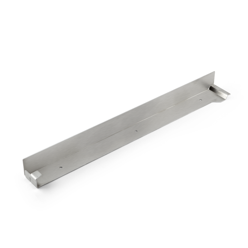 Rail avec dispositif d'arrêt 490 mm droit