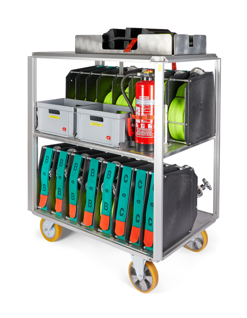 RTE RC Profile Blitz Attack, 2 x cone breake, 2 x swivel castor, H=1600