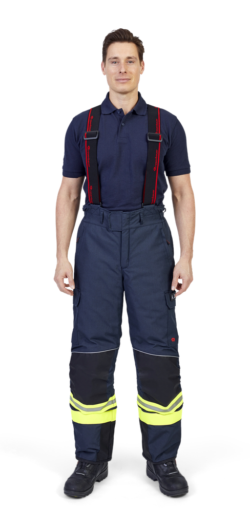 Protective trousers FIRE MAX 3 darkblue, NOMEX® Tough