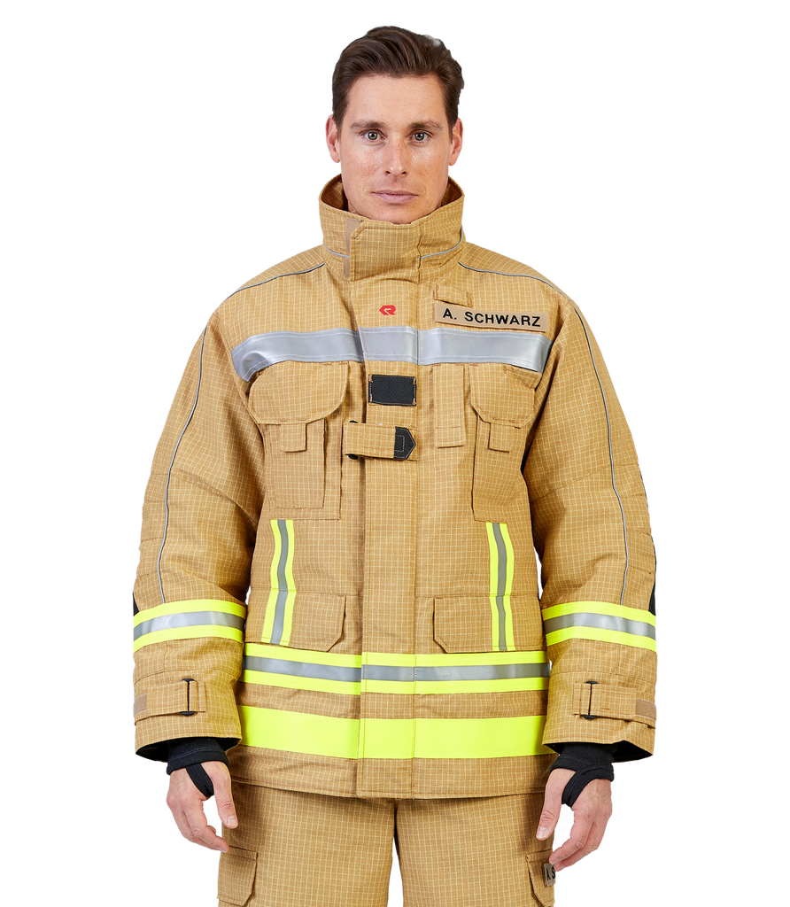 Protective jacket FIRE MAX 3  gold, NOMEX® Tough