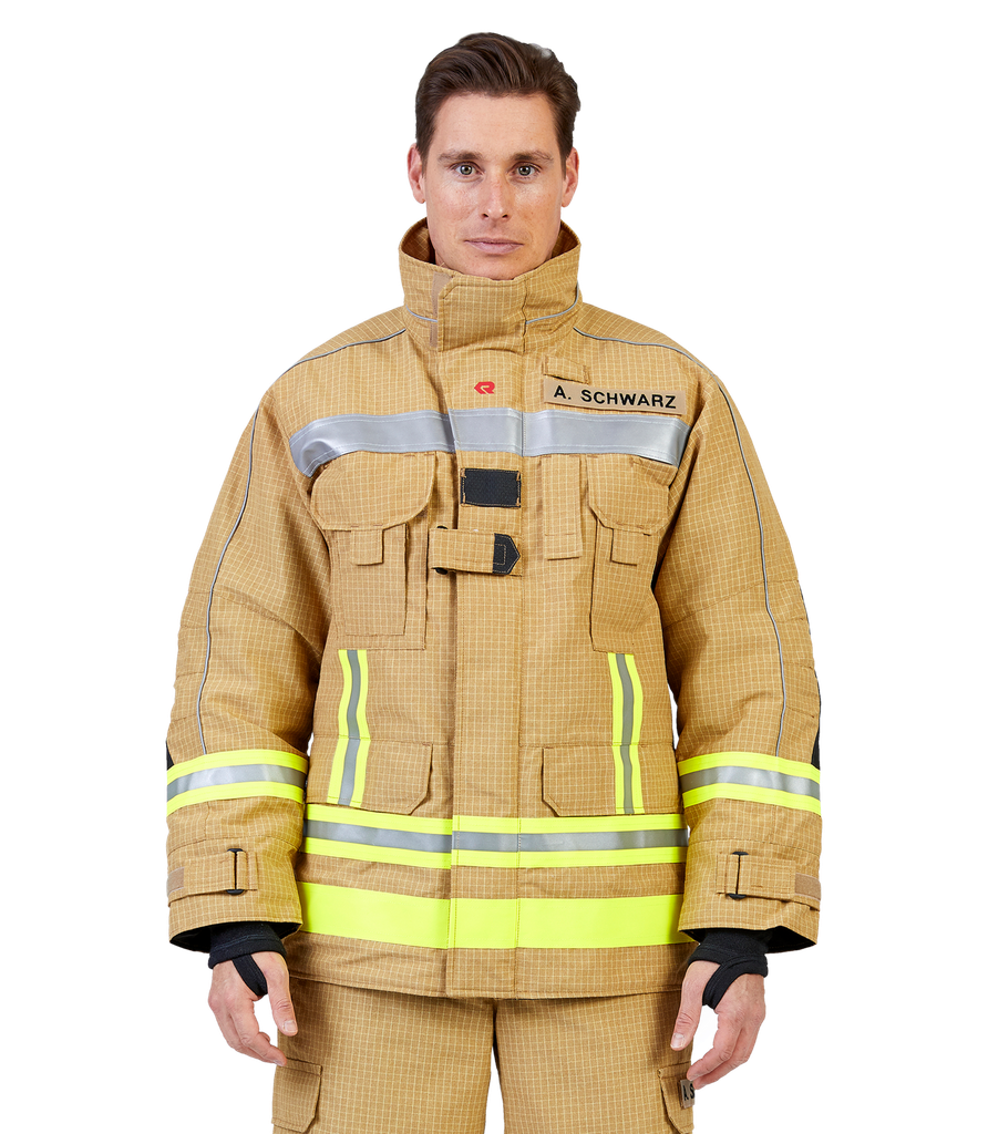 Protective jacket FIRE MAX 3  gold, NOMEX® Tough