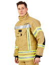 Protective jacket FIRE MAX 3 IRS gold, NOMEX® NXT