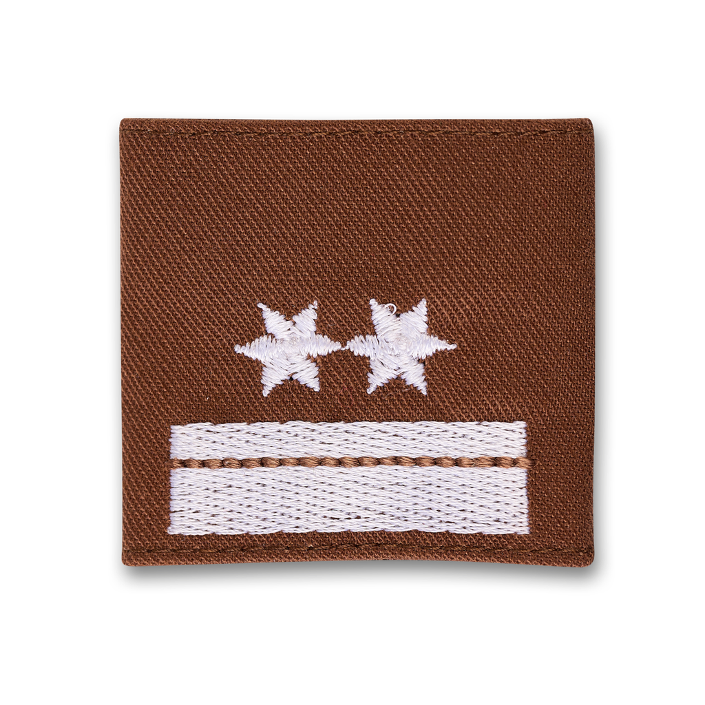 Uniform epaulets OBM brown  (STM) OBM d. Fachdienst (OÖ)