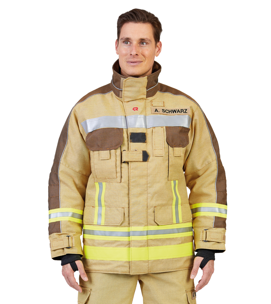 Protective jacket FIRE MAX 3 gold, X55 with PBI