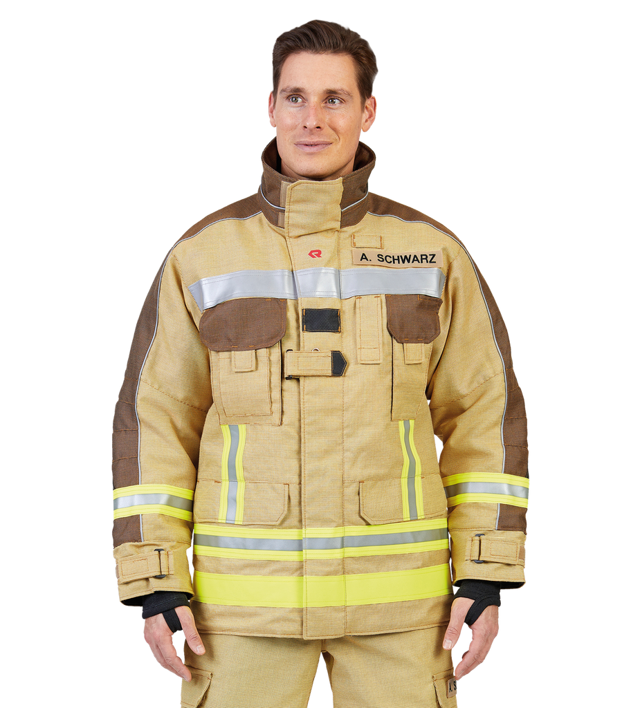 Protective jacket FIRE MAX 3 gold, X55 with PBI