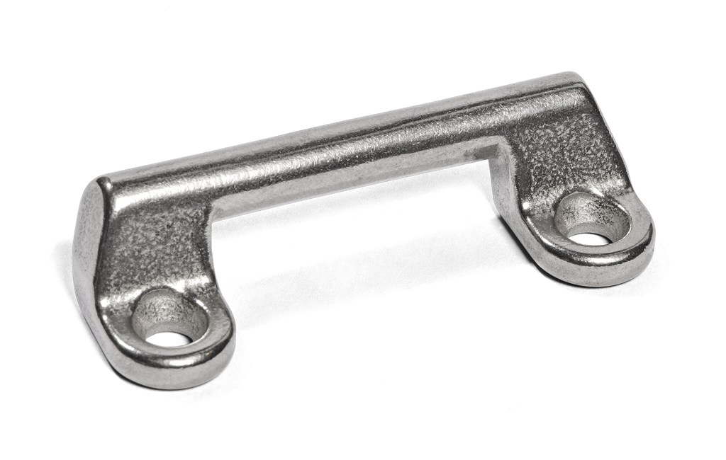 Strap bracket type E stainless 40 x 10 mm (W x H)