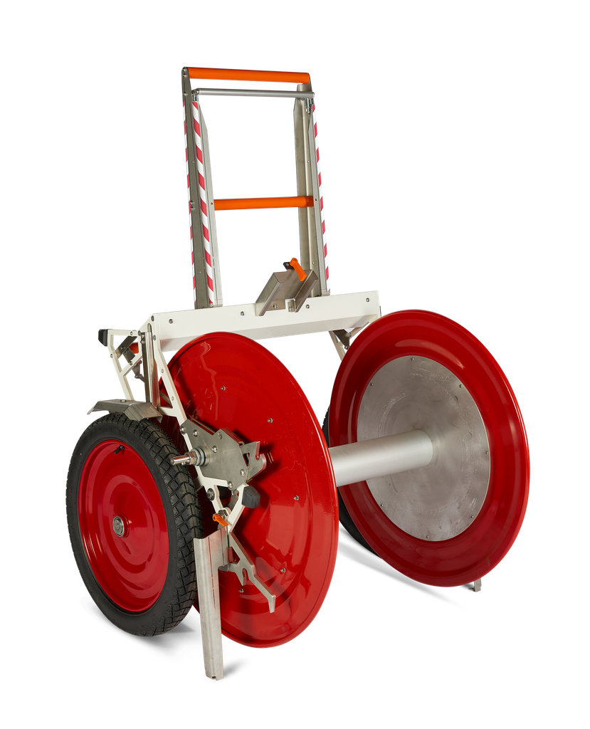 Tuyau RTE One Person Reel, manivelle droite