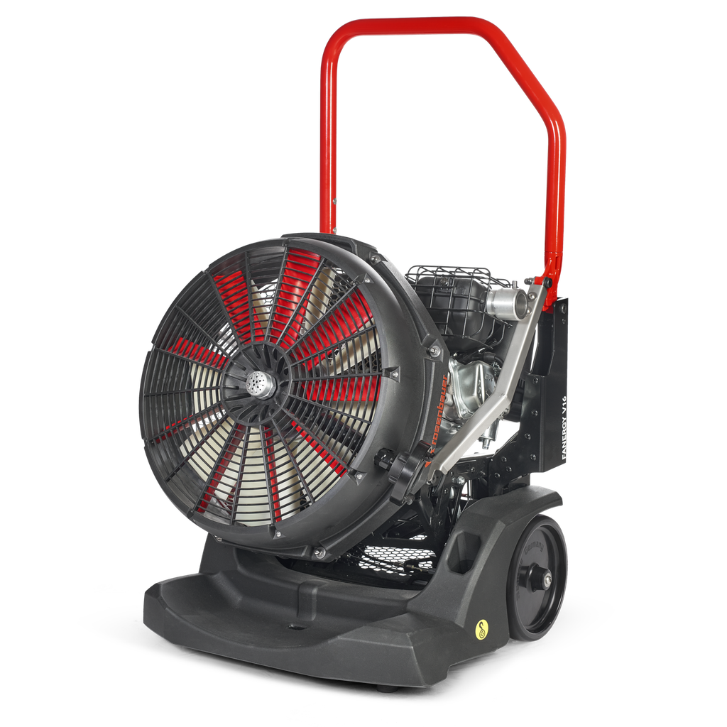 FANERGY V16 with B&S engine, water spray device and lighting package