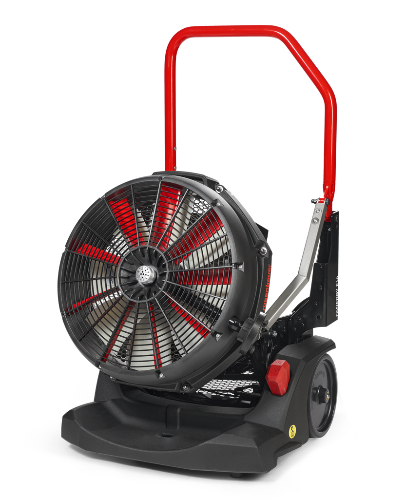 FANERGY E16, 230 V/50 Hz with water spray device and lighting package