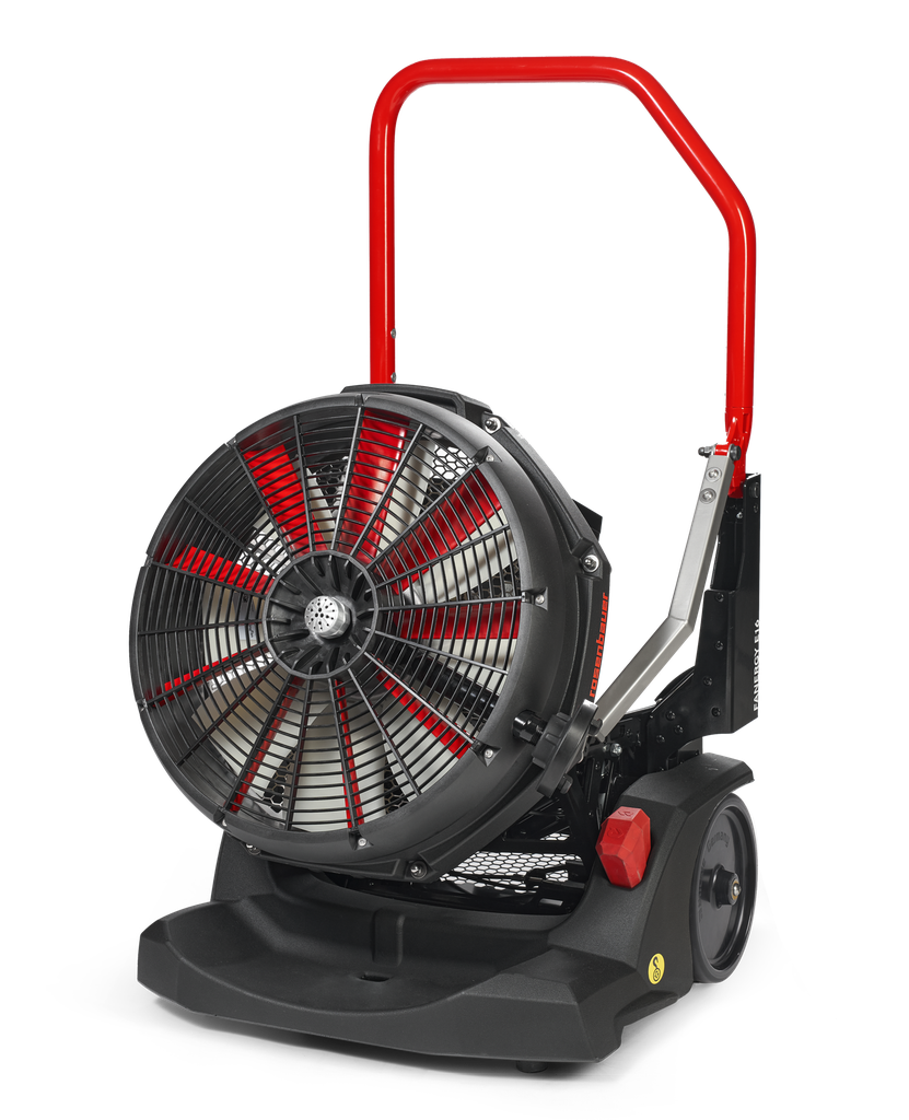 FANERGY E16, 230 V/50 Hz with water spray device and lighting package