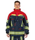 Vestes FIRE FLEX NOMEX® NXT, noir-bleu/rouge