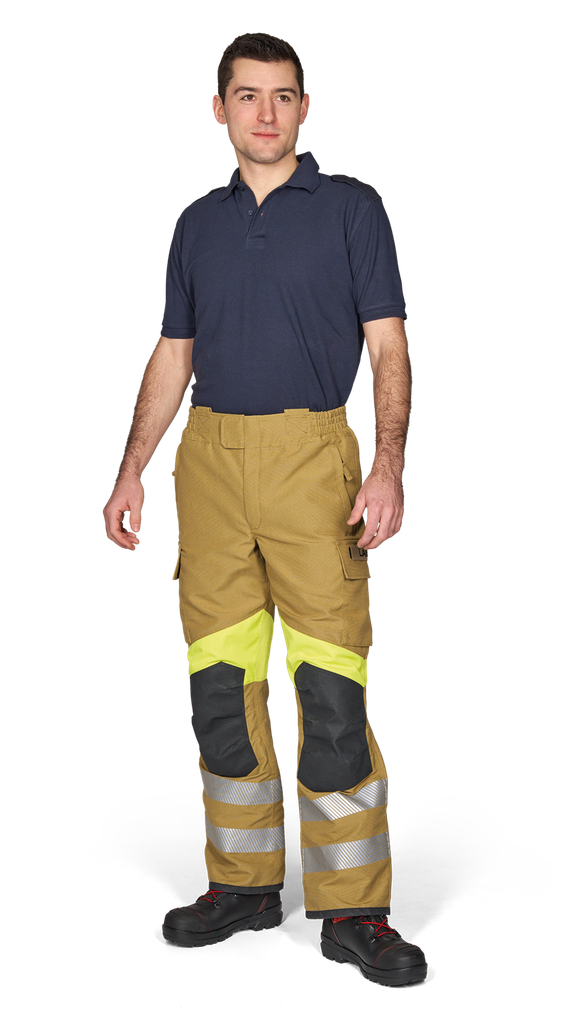 Protective trousers GAROS G10 TR gold/yellow