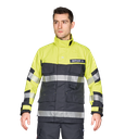 Veste GAROS G10 TR noir-bleu/jaune