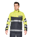 Veste GAROS G10 TR noir-bleu/jaune