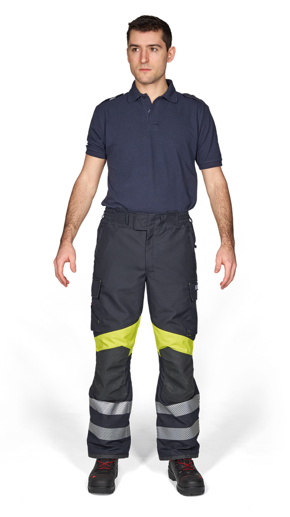 Protective trousers GAROS G10 TR black-blue/yellow