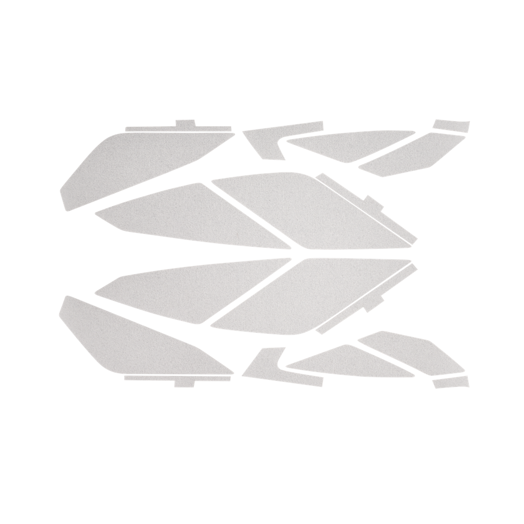 Helmet trims silver for HEROS H10