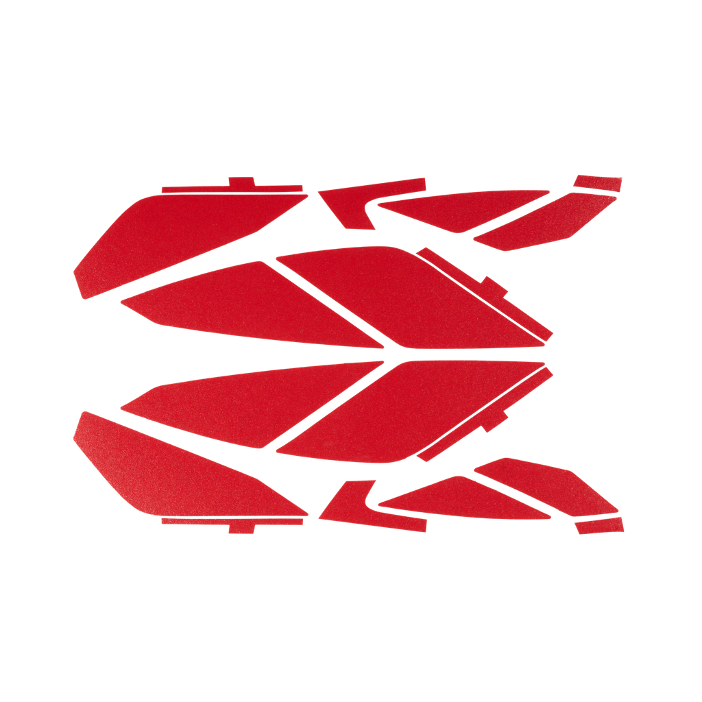 Helmet trims red for HEROS H10