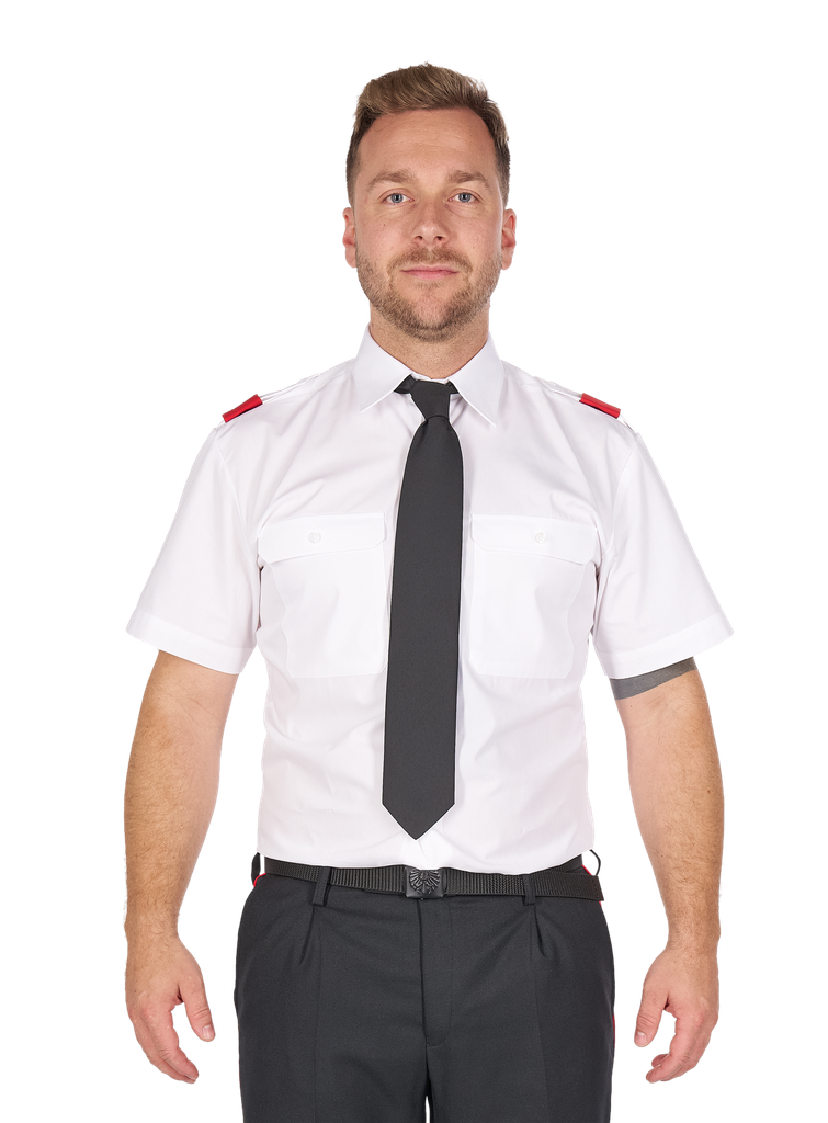 Chemise de service à manches courtes slim fit - Homme 