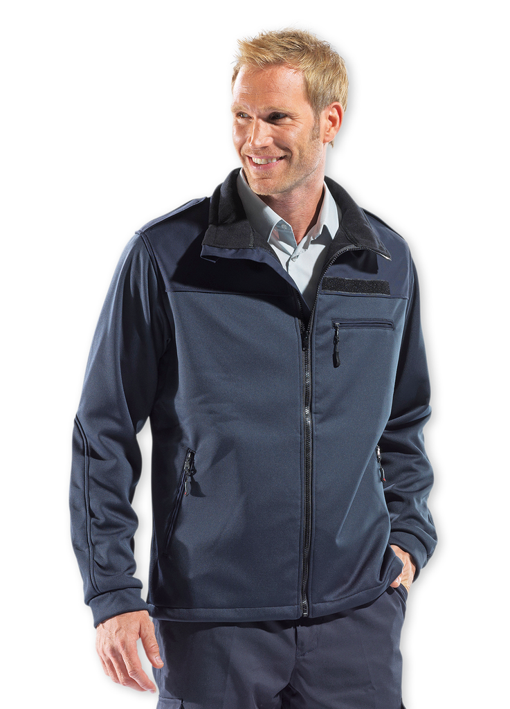 Veste Softshell bleu sombre