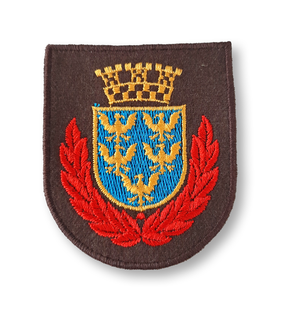 Emblem "Niederösterreich" background brown