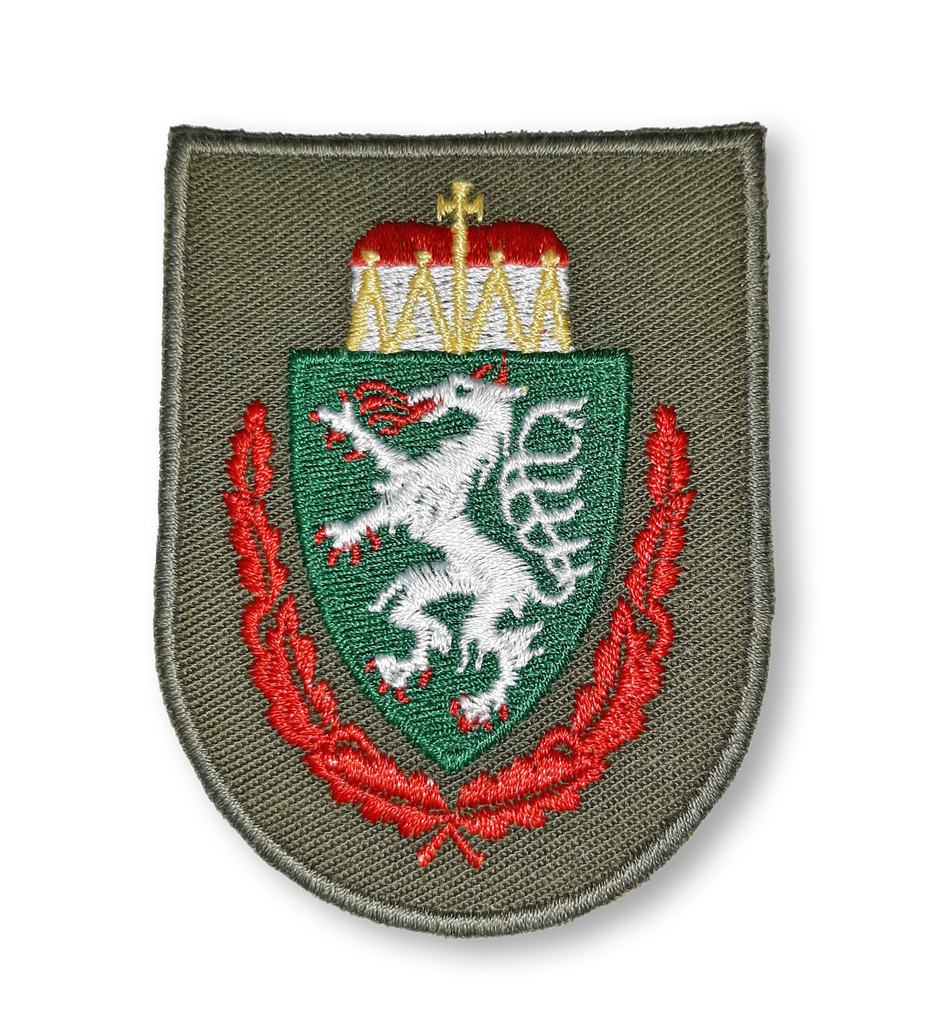 Emblem &quot;Steiermark&quot; background green