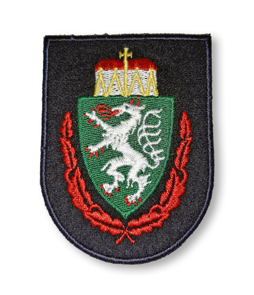 Emblem &quot;Steiermark&quot; background darkblue