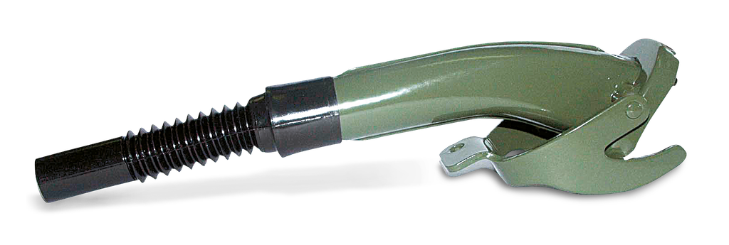 Filler neck with hose for petrol can