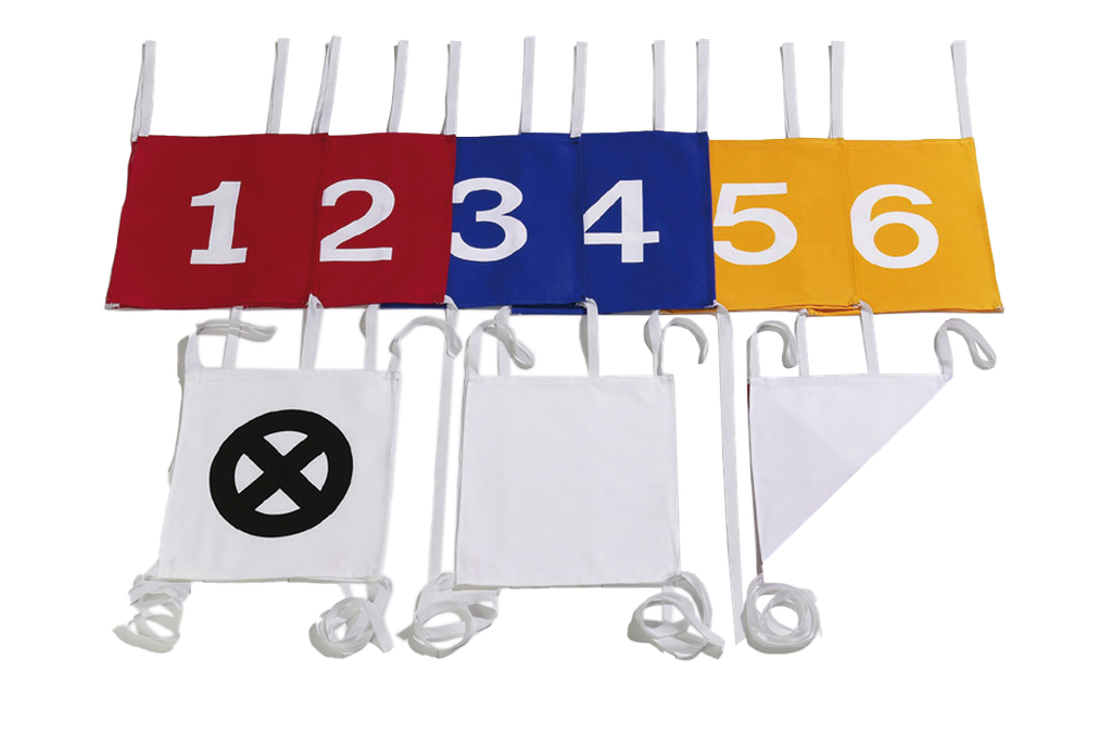 Insigne tactique avec 6 numéros et 3 symboles