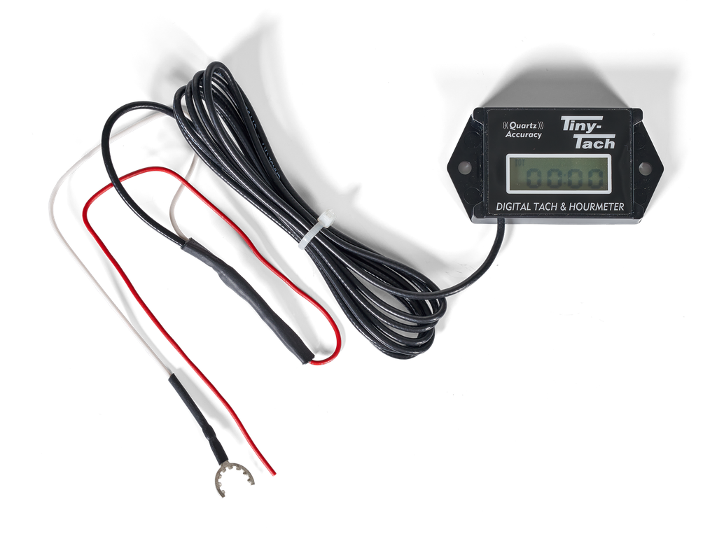 Rev- and operating hour meter  