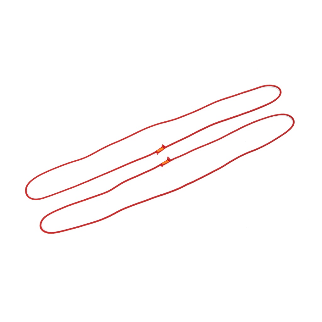 BOROS B4 shoelace set, size 3, seam color orange