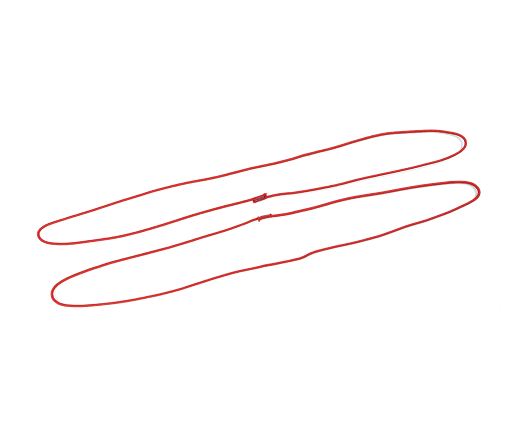 BOROS B4 shoelace set, size 4, seam color dark-red