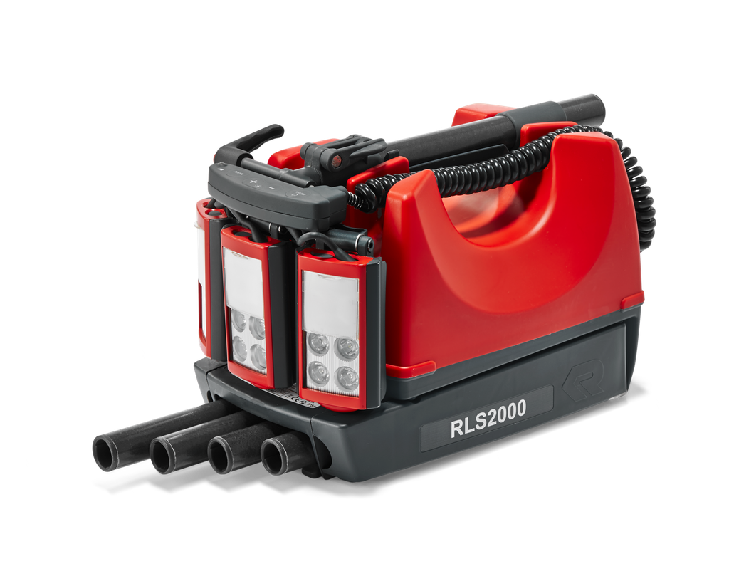 RLS2000 LION with lithium-ion battery