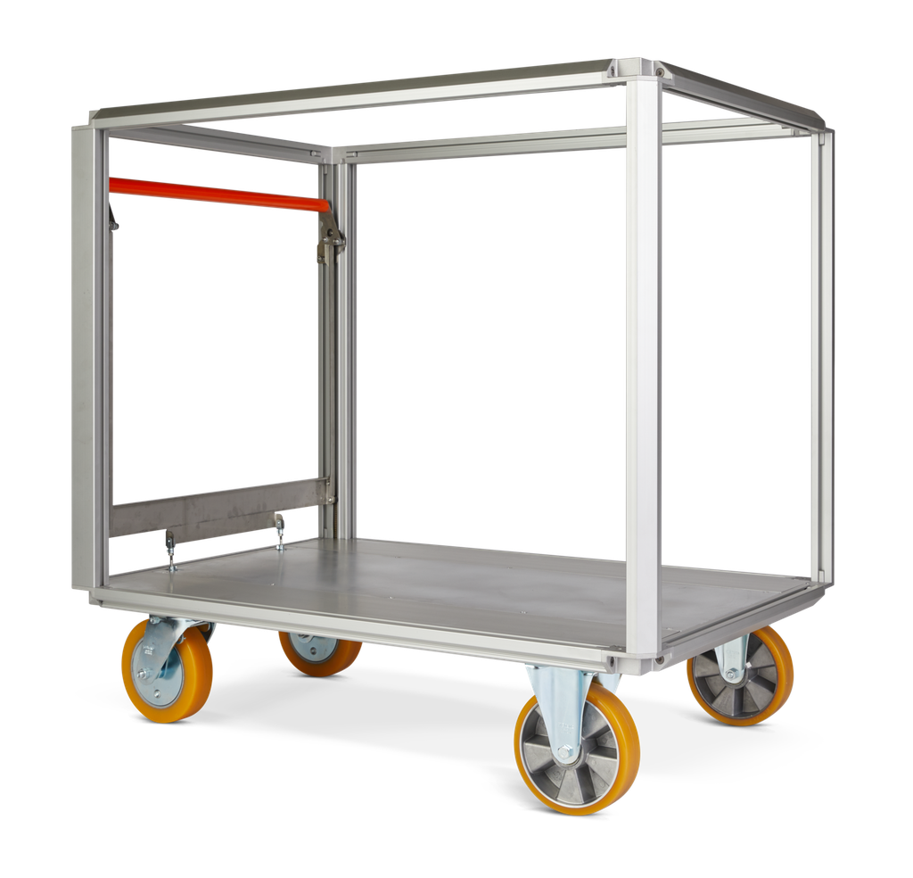 RTE RC Profile Frame construction kit 2 x cone brake 2 x swivel castor H=1150