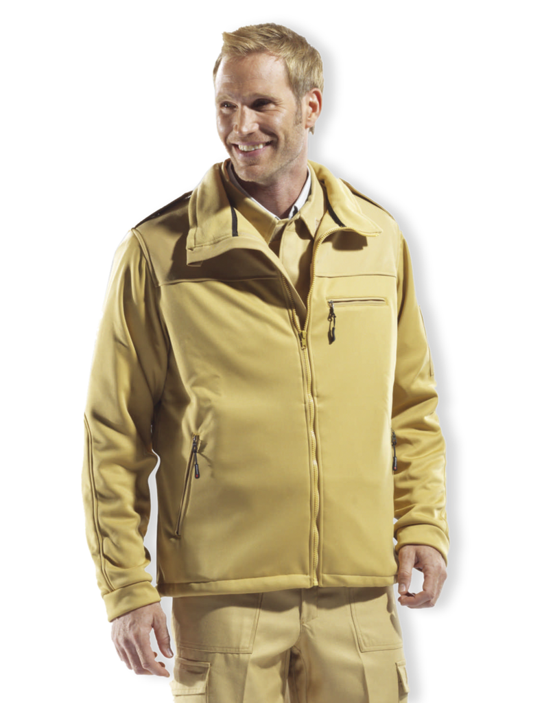 Softshelljacket beige