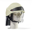 HEROS Smart phosphorescent avec visière de protection du visage, bavolet, mentionnière confort