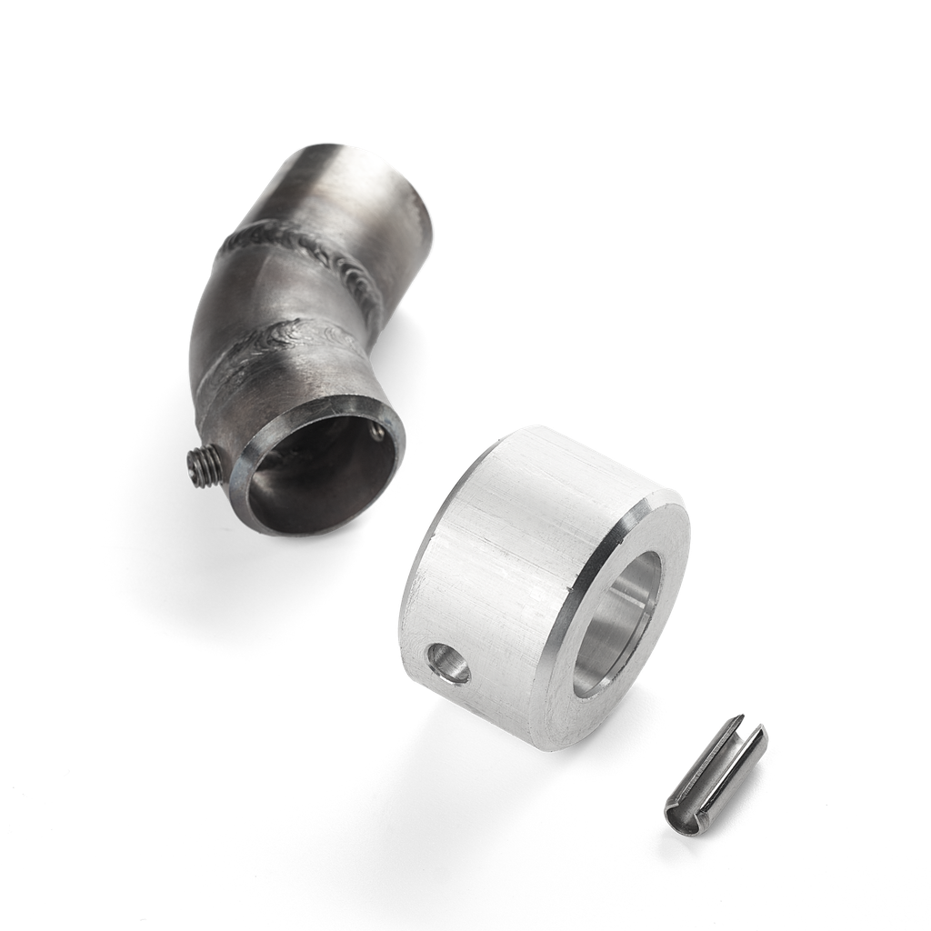 Exhaust adapter 45° for RS 14