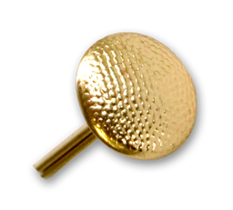 Cockade button gold 12 mm
