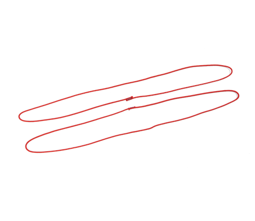 [199418] BOROS B4 shoelace set, size 4, seam color dark-red